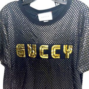GUCCI Black GOLD Tee